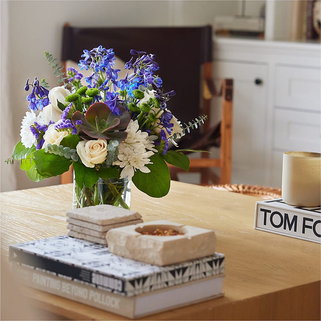 Cerulean Waves Bouquet –  Maison Blooms, Wesley Chapel FL