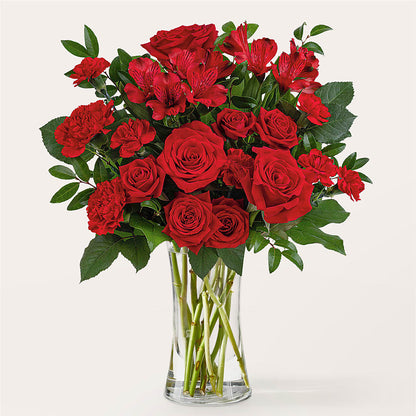 Brilliant Ruby Bouquet –  Maison Blooms, Wesley Chapel FL