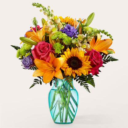 Double Rainbow Bouquet –  Maison Blooms, Wesley Chapel FL