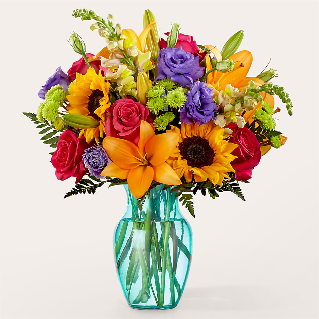 Double Rainbow Bouquet –  Maison Blooms, Wesley Chapel FL