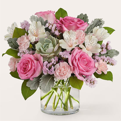 Dusty Rose Bouquet –  Maison Blooms, Wesley Chapel FL