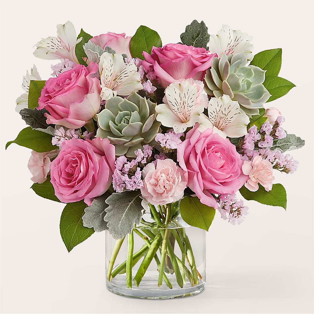 Dusty Rose Bouquet –  Maison Blooms, Wesley Chapel FL