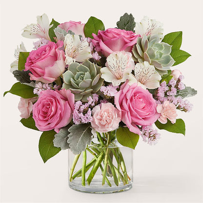 Dusty Rose Bouquet –  Maison Blooms, Wesley Chapel FL