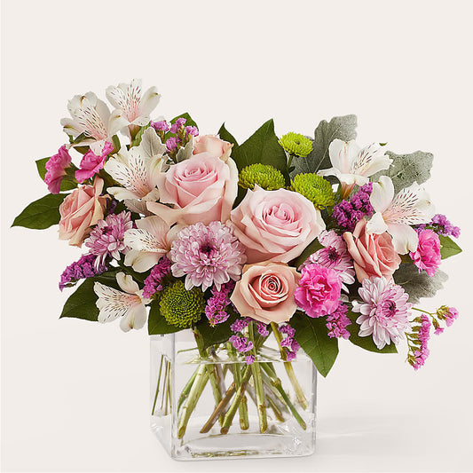 Pink Suede Bouquet –  Maison Blooms, Wesley Chapel FL