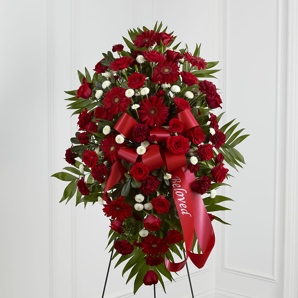 Treasured Memories Standing Spray –  Maison Blooms, Wesley Chapel FL