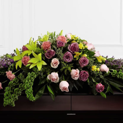 Forever Beloved Casket Spray –  Maison Blooms, Wesley Chapel FL