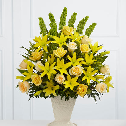 Golden Memories Arrangement –  Maison Blooms, Wesley Chapel FL