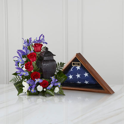 Patriotic Tribute Arrangement –  Maison Blooms, Wesley Chapel FL