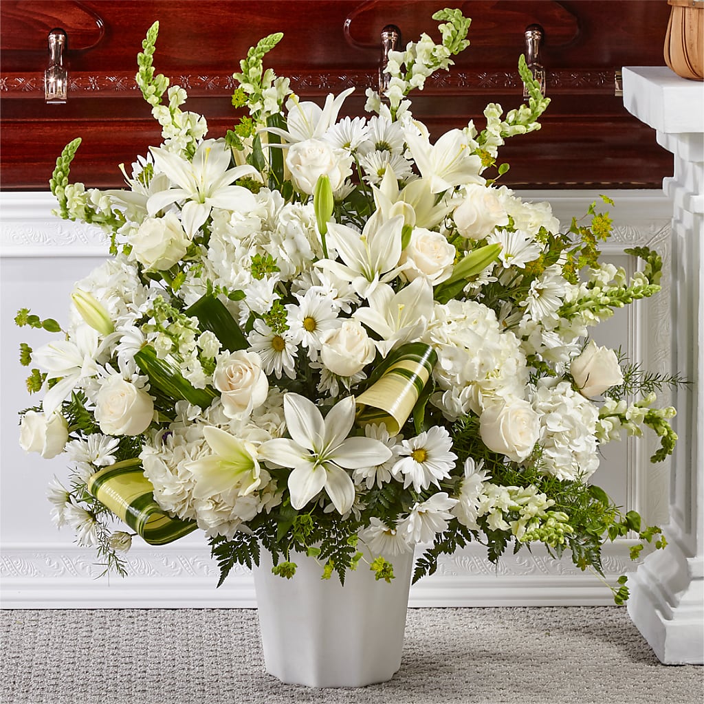 Thoughts of Tranquility Floor Basket –  Maison Blooms, Wesley Chapel FL