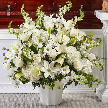 Thoughts of Tranquility Floor Basket –  Maison Blooms, Wesley Chapel FL