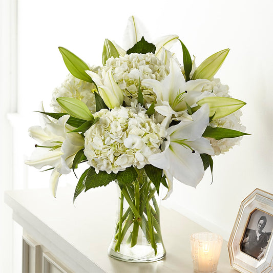 Compassionate Lily Bouquet –  Maison Blooms, Wesley Chapel FL