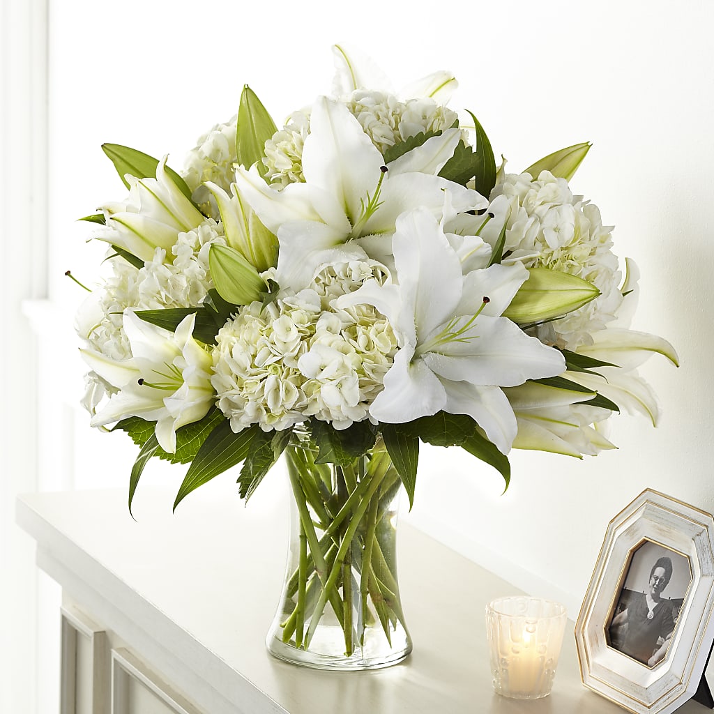 Compassionate Lily Bouquet –  Maison Blooms, Wesley Chapel FL