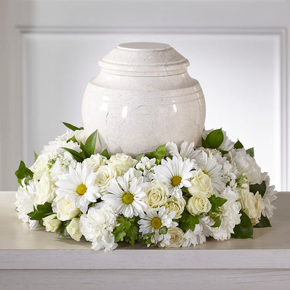 Ivory Gardens Cremation Adornment –  Maison Blooms, Wesley Chapel FL