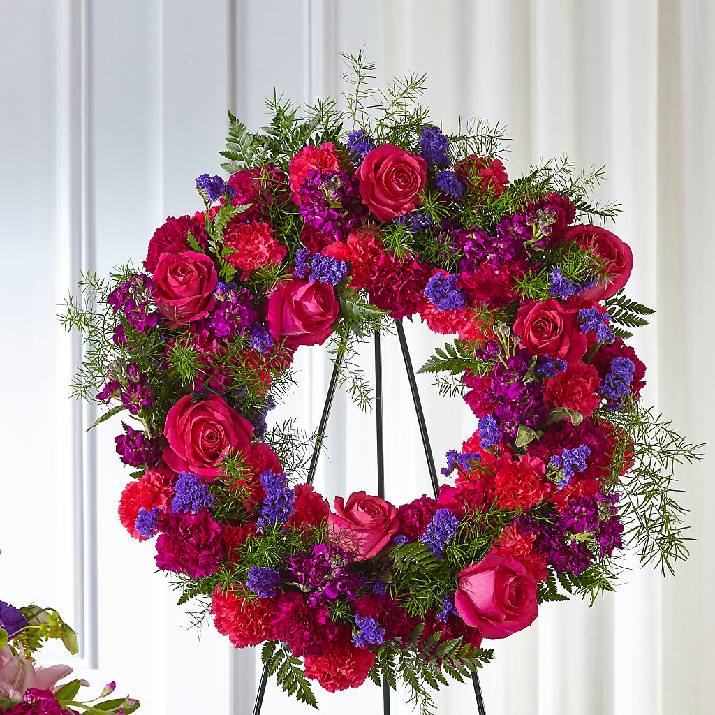 Calming Colors Wreath –  Maison Blooms, Wesley Chapel FL