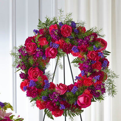 Calming Colors Wreath –  Maison Blooms, Wesley Chapel FL