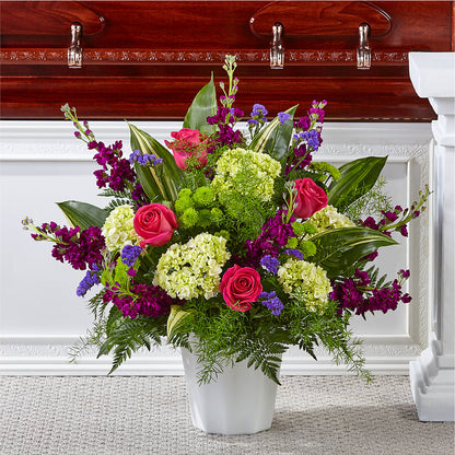 Beautiful Horizons Floor Basket –  Maison Blooms, Wesley Chapel FL