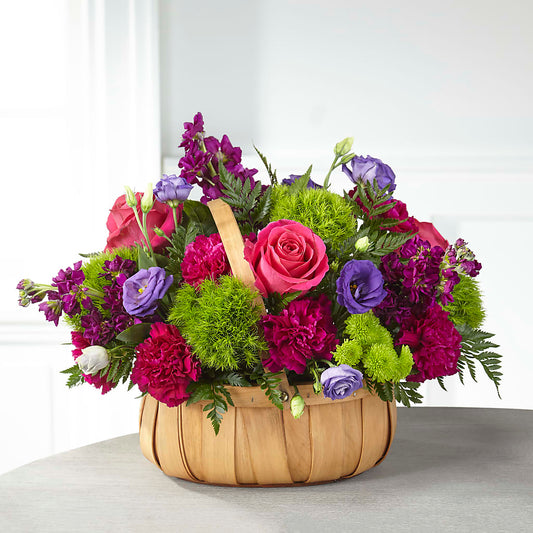 Serene Sanctuary Basket –  Maison Blooms, Wesley Chapel FL