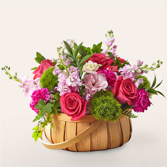 Radiance in Bloom Basket –  Maison Blooms, Wesley Chapel FL