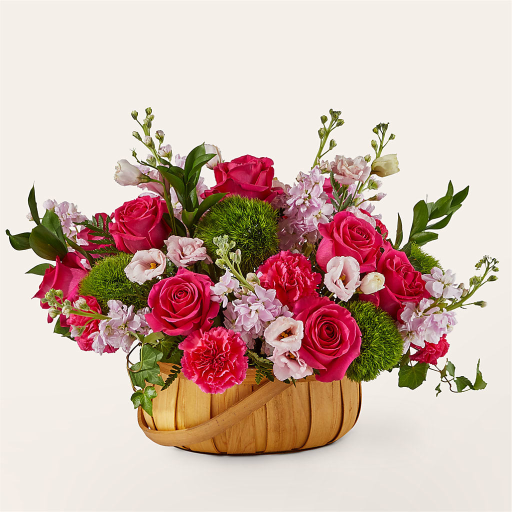 Radiance in Bloom Basket –  Maison Blooms, Wesley Chapel FL