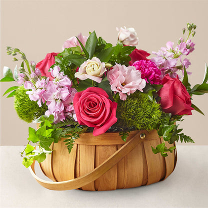 Radiance in Bloom Basket –  Maison Blooms, Wesley Chapel FL
