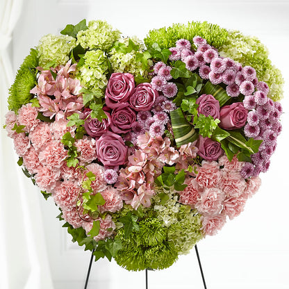 Heartwarming Standing Heart –  Maison Blooms, Wesley Chapel FL