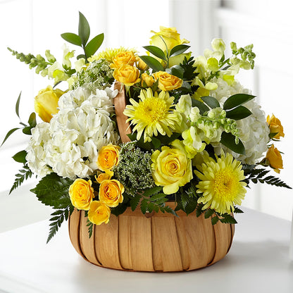 Rustic Remembrance Basket –  Maison Blooms, Wesley Chapel FL