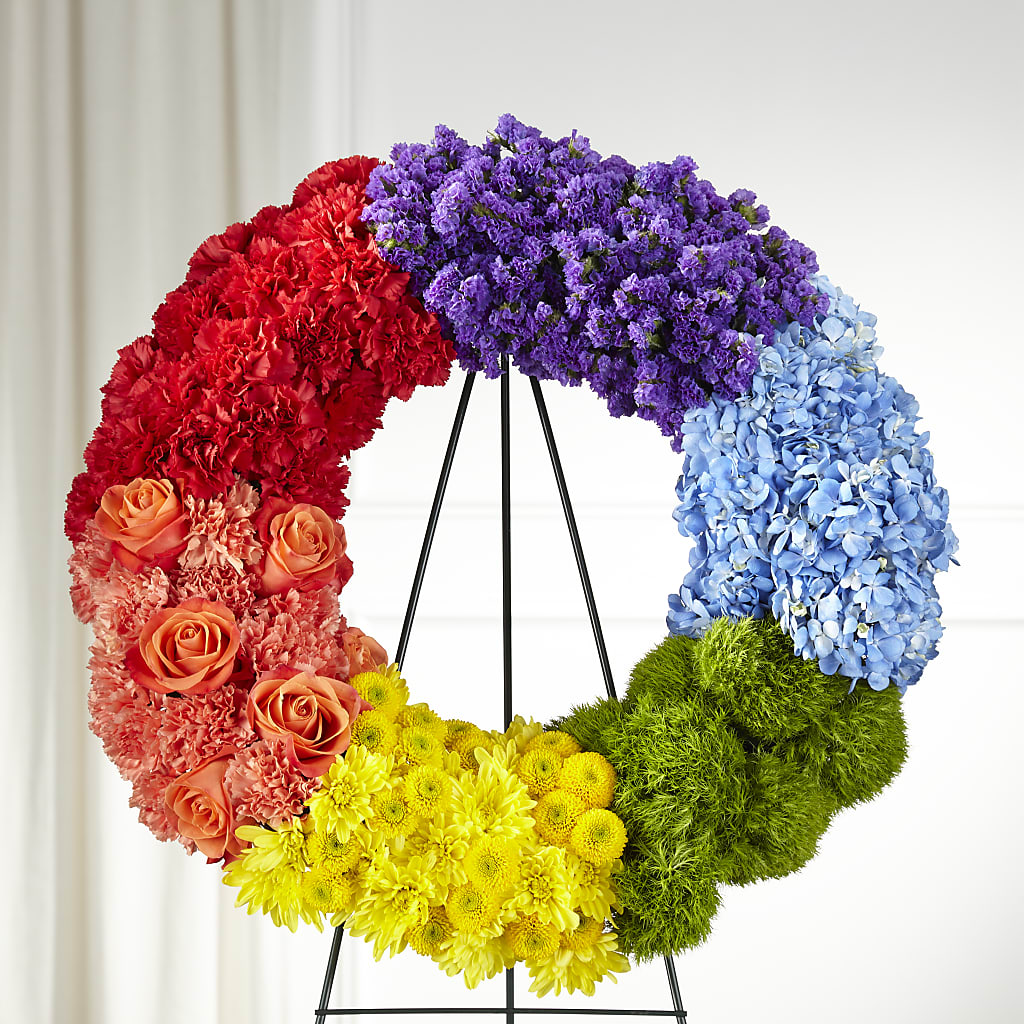 Circle of Love Wreath –  Maison Blooms, Wesley Chapel FL