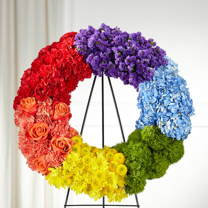 Circle of Love Wreath –  Maison Blooms, Wesley Chapel FL