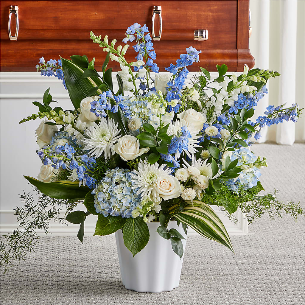 Everlasting Memories Floor Basket –  Maison Blooms, Wesley Chapel FL