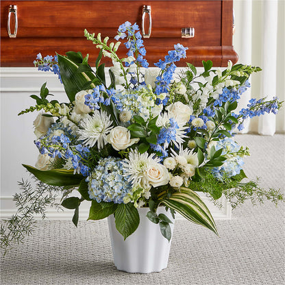 Everlasting Memories Floor Basket –  Maison Blooms, Wesley Chapel FL
