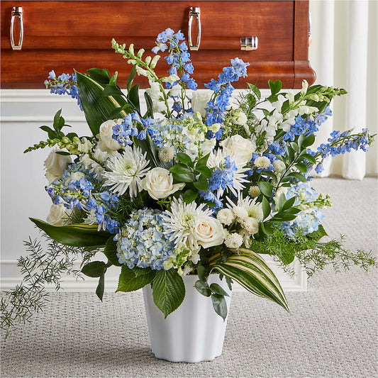 Everlasting Memories Floor Basket –  Maison Blooms, Wesley Chapel FL