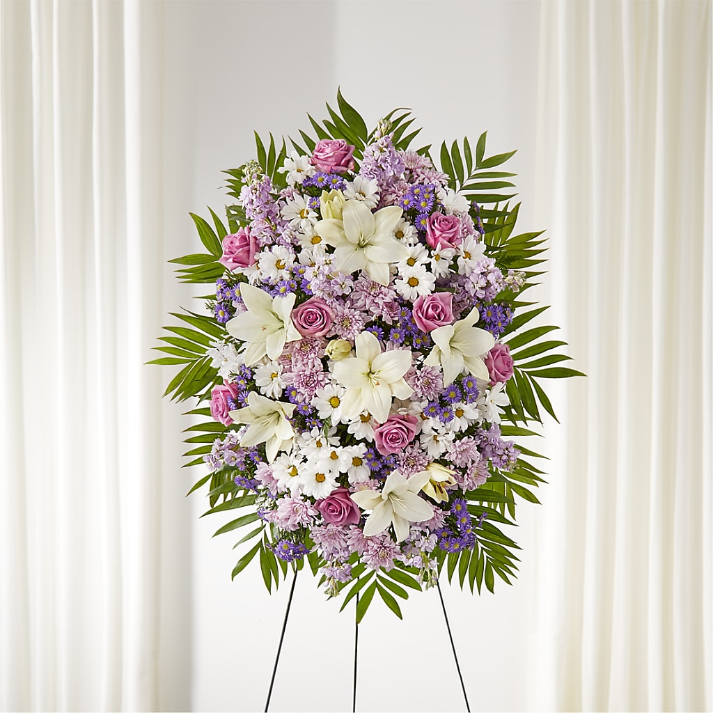 Surrounded by Love Standing Spray –  Maison Blooms, Wesley Chapel FL