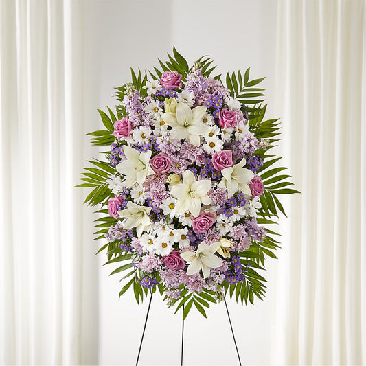 Surrounded by Love Standing Spray –  Maison Blooms, Wesley Chapel FL