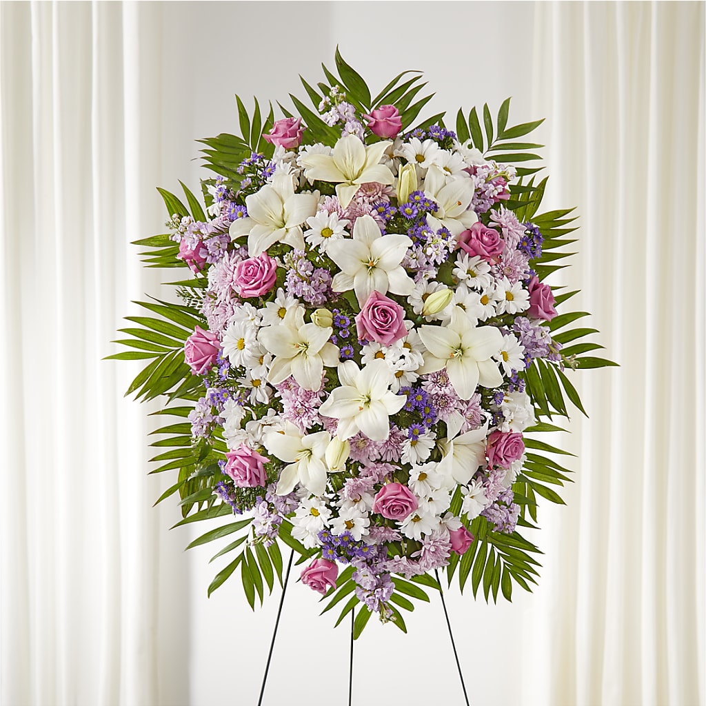 Surrounded by Love Standing Spray –  Maison Blooms, Wesley Chapel FL