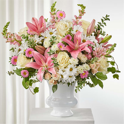 Empathetic Blooms Urn Arrangement –  Maison Blooms, Wesley Chapel FL