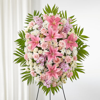 Offering Solace Standing Spray –  Maison Blooms, Wesley Chapel FL