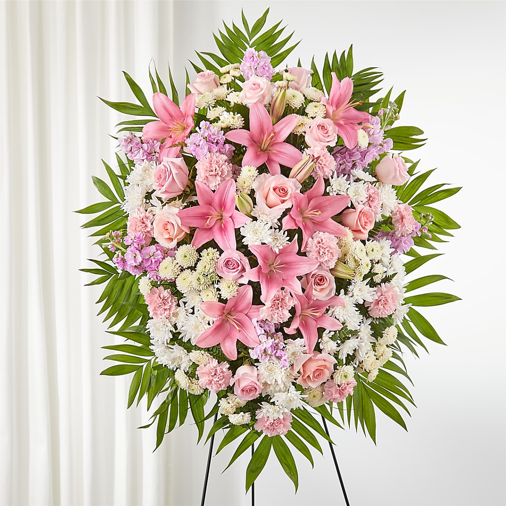 Offering Solace Standing Spray –  Maison Blooms, Wesley Chapel FL