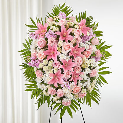 Offering Solace Standing Spray –  Maison Blooms, Wesley Chapel FL