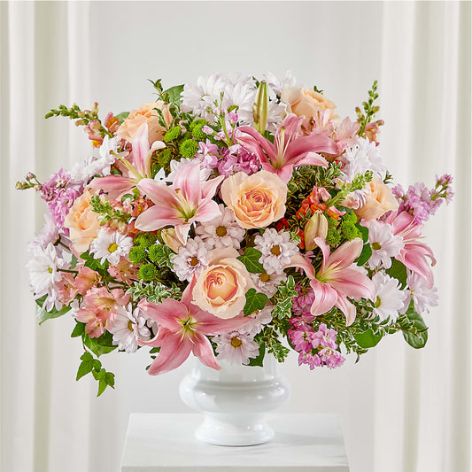 Heartfelt Gesture Urn Arrangement –  Maison Blooms, Wesley Chapel FL