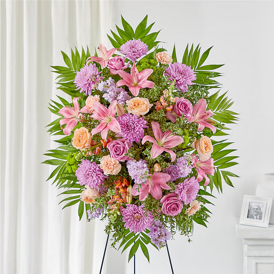 Love & Light Standing Spray –  Maison Blooms, Wesley Chapel FL