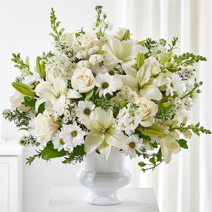 Uplifting Urn Arrangement –  Maison Blooms, Wesley Chapel FL