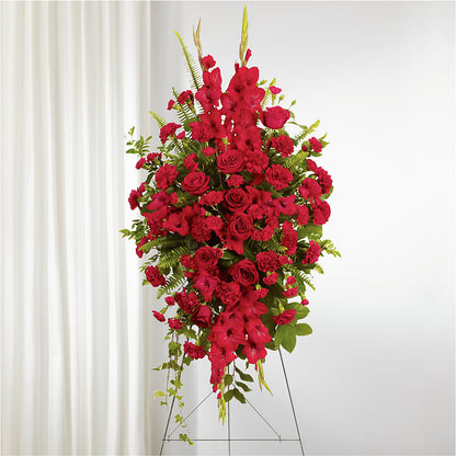 From the Heart Standing Spray –  Maison Blooms, Wesley Chapel FL