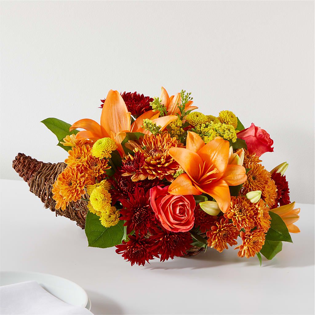 Bouquet of Blessings Cornucopia –  Maison Blooms, Wesley Chapel FL