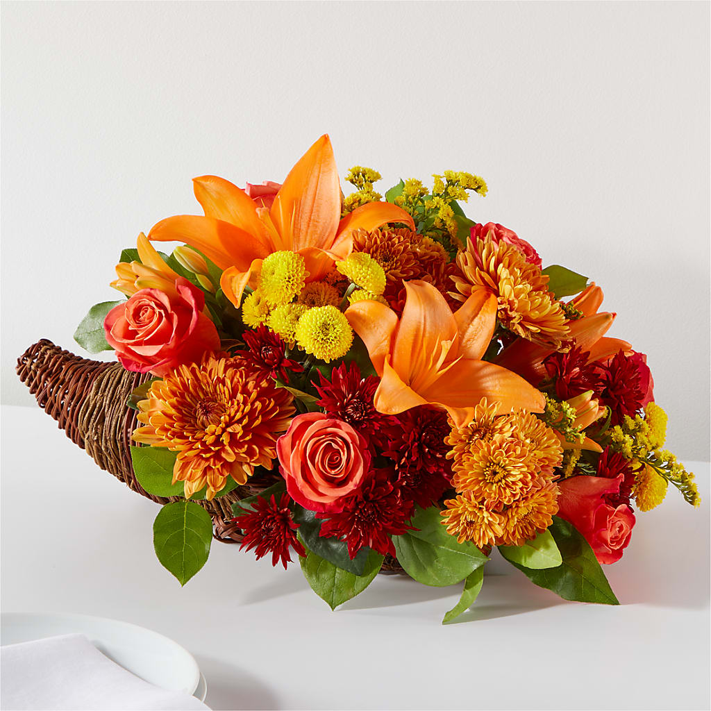 Bouquet of Blessings Cornucopia –  Maison Blooms, Wesley Chapel FL