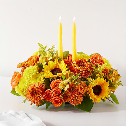 Autumn Harmony Centerpiece –  Maison Blooms, Wesley Chapel FL