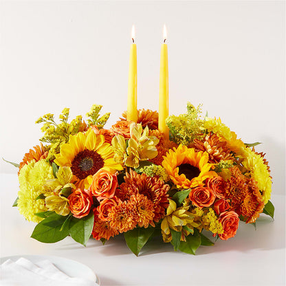 Autumn Harmony Centerpiece –  Maison Blooms, Wesley Chapel FL