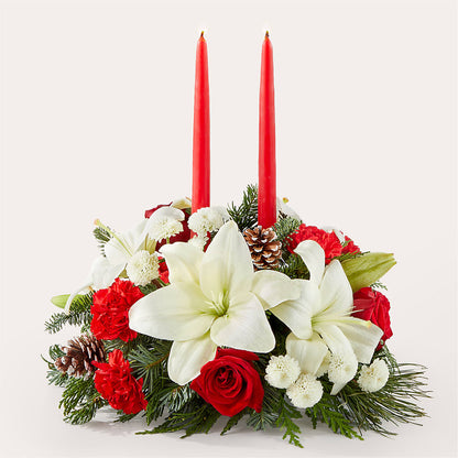 Seasonal Festivities Centerpiece –  Maison Blooms, Wesley Chapel FL