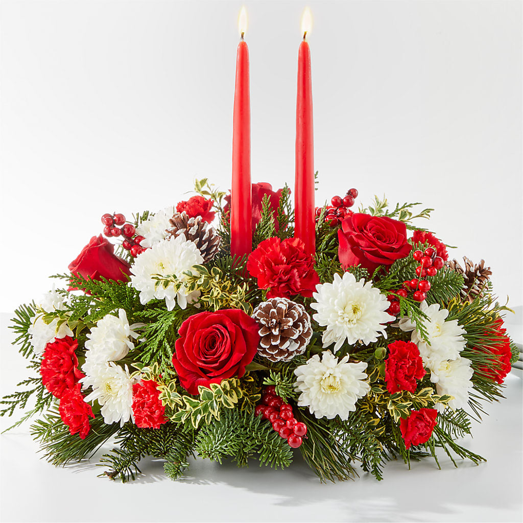 Holiday Soiree Centerpiece –  Maison Blooms, Wesley Chapel FL