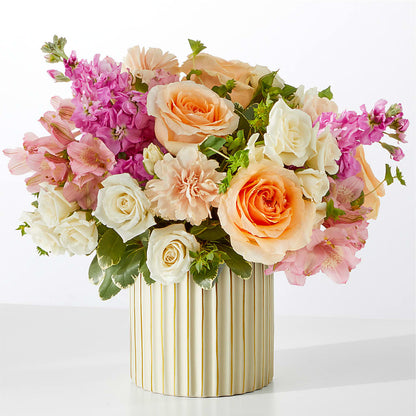 Paradise Bouquet with Ivory Vase –  Maison Blooms, Wesley Chapel FL