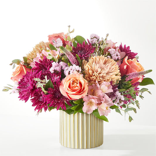 Berry Cobbler Bouquet with Ivory Vase –  Maison Blooms, Wesley Chapel FL